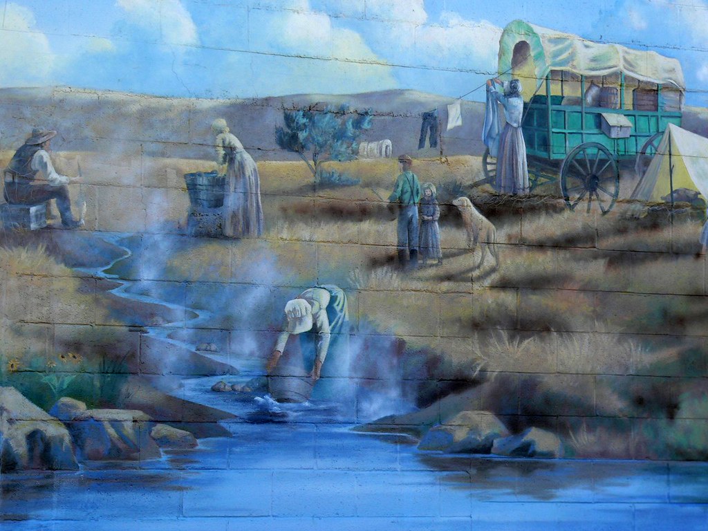 The Hot Springs by Ruth Boyle Neo Brown and Carol Hayes Oregon Trail