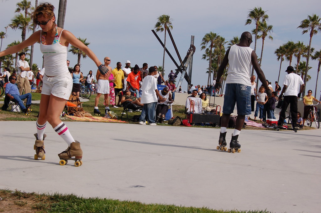 Roller Skating at Venice Beach Two of seven Chris Diersen Flickr