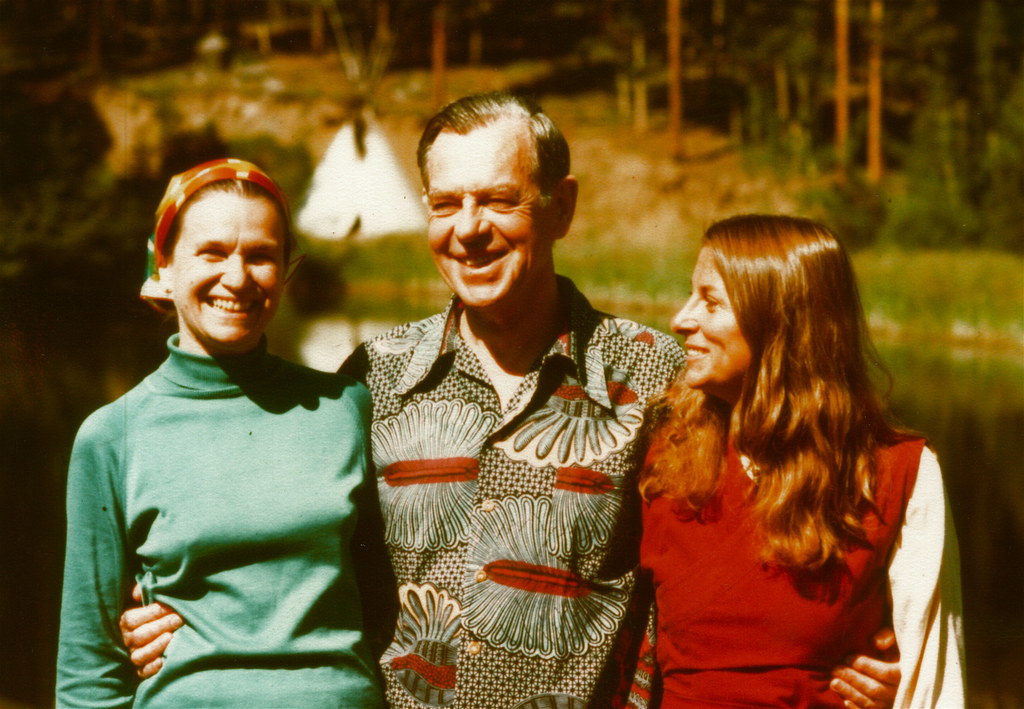Jean Erdman, Joseph Campbell, Joan Halifax, Feathered Pipe… Flickr