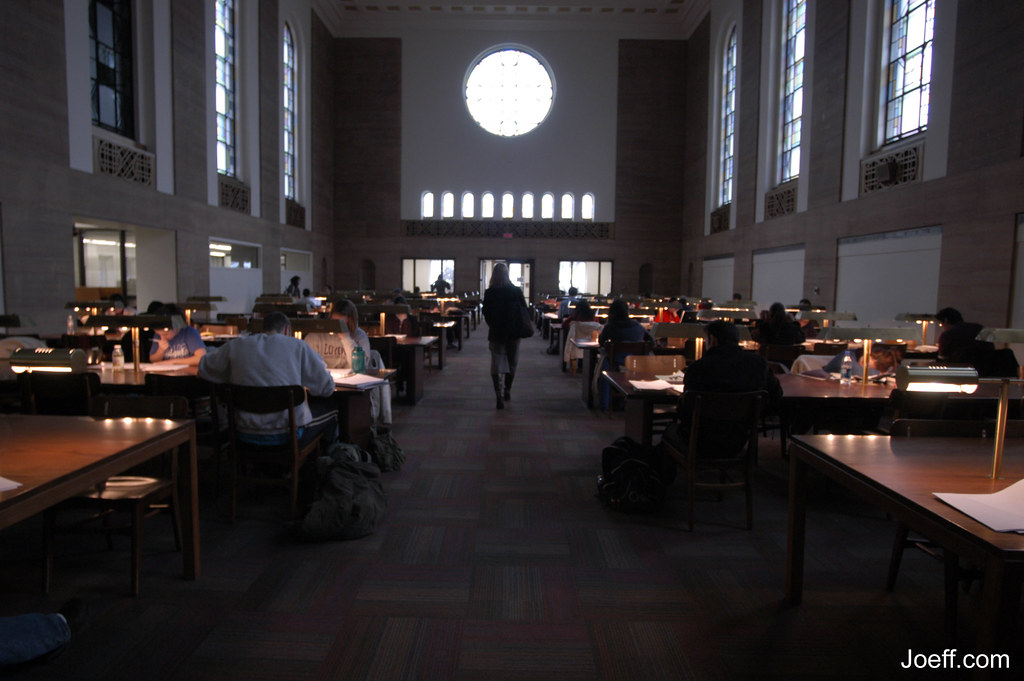 The Reading room at the Cudahy Library at Loyola Universit… Flickr