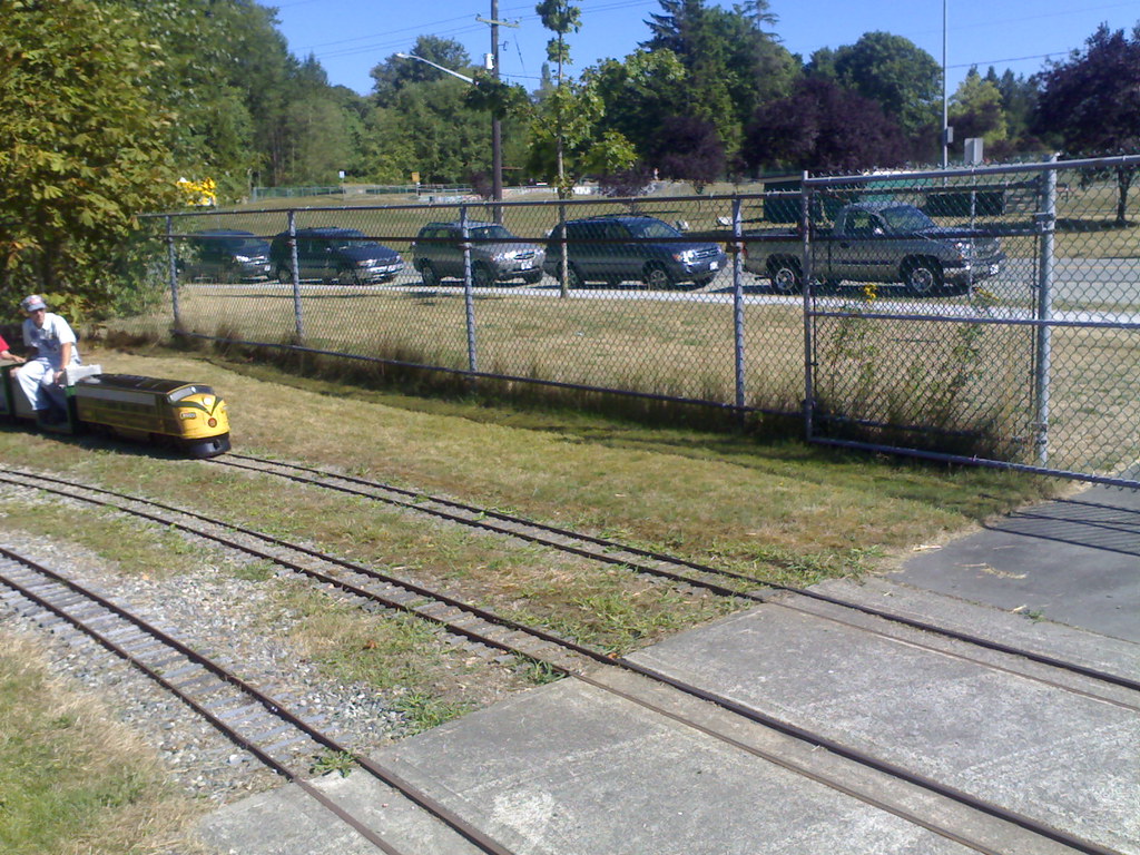 Train Approaching at the Burnaby Central Railway Every wee… Flickr