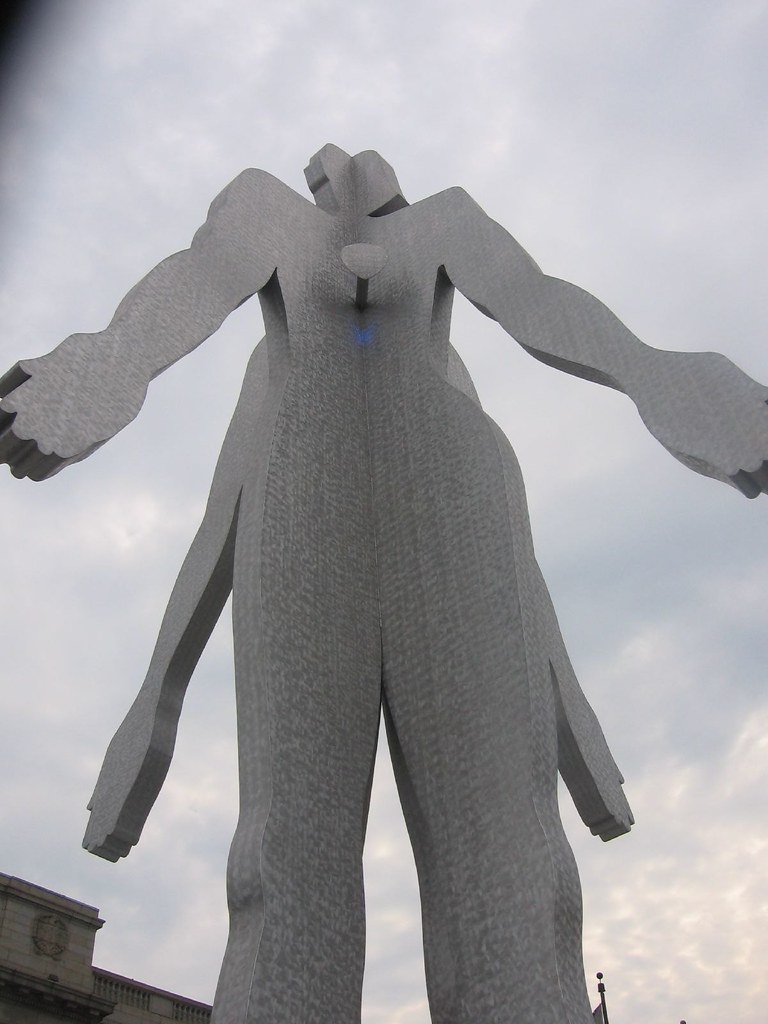 Close Up Of The Ugly Statue Outside Penn Station In Baltim… Flickr