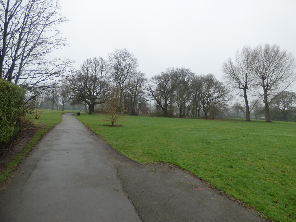 Old Yardley Park path a photo on Flickriver