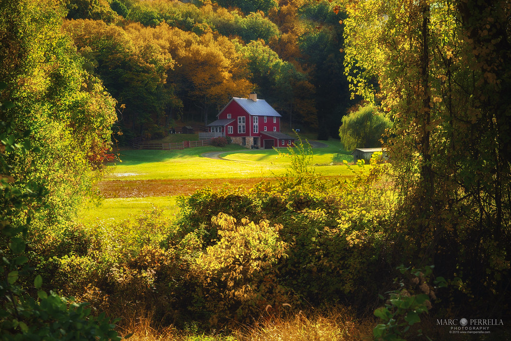 The Little Red House Stumbled across this little scene whi… Flickr