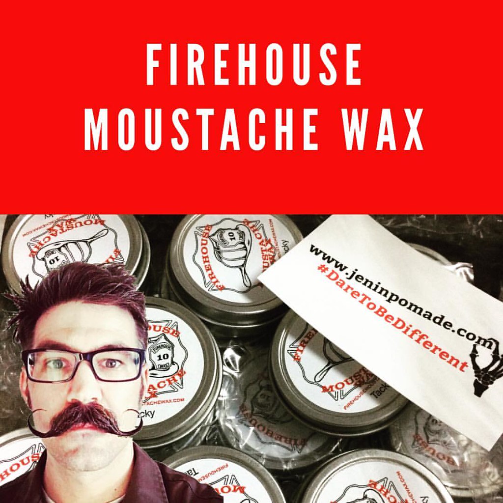 Firehouse Moustache Wax Restock . Strong enough to hold th… Flickr
