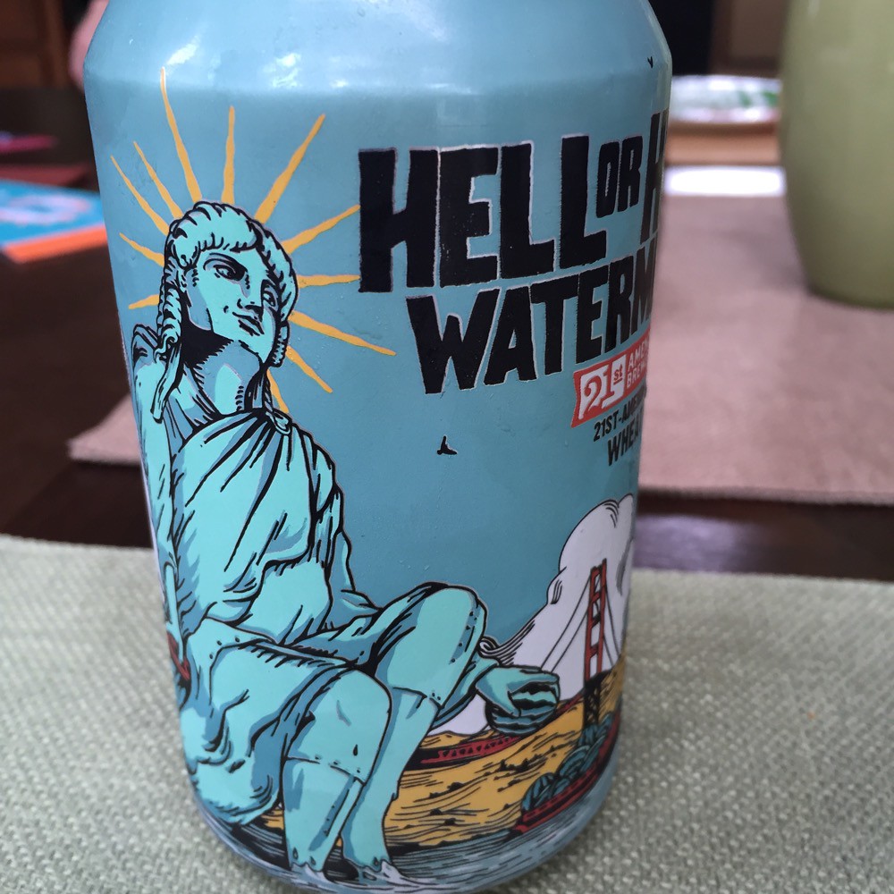 Hell or High Watermelon From 21st Ammendment Brewery. I'm … Flickr