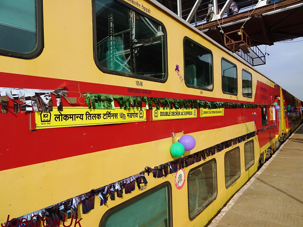 New AC DOUBLE DECKER TRAIN BETWEEN MADGAON & MUMBAI Flickr