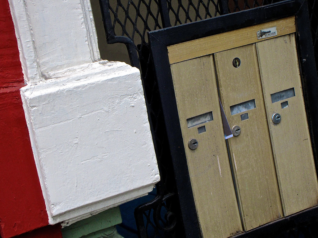 Mailboxes, San Francisco, CA Mailboxes for an apartment bu… Flickr