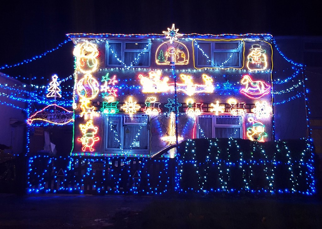 Chelmsford, Kings Road Christmas House Lights 2015 Flickr