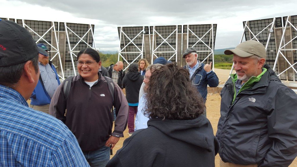 At a groundmounted solar installation in Buckland, Alaska… Flickr