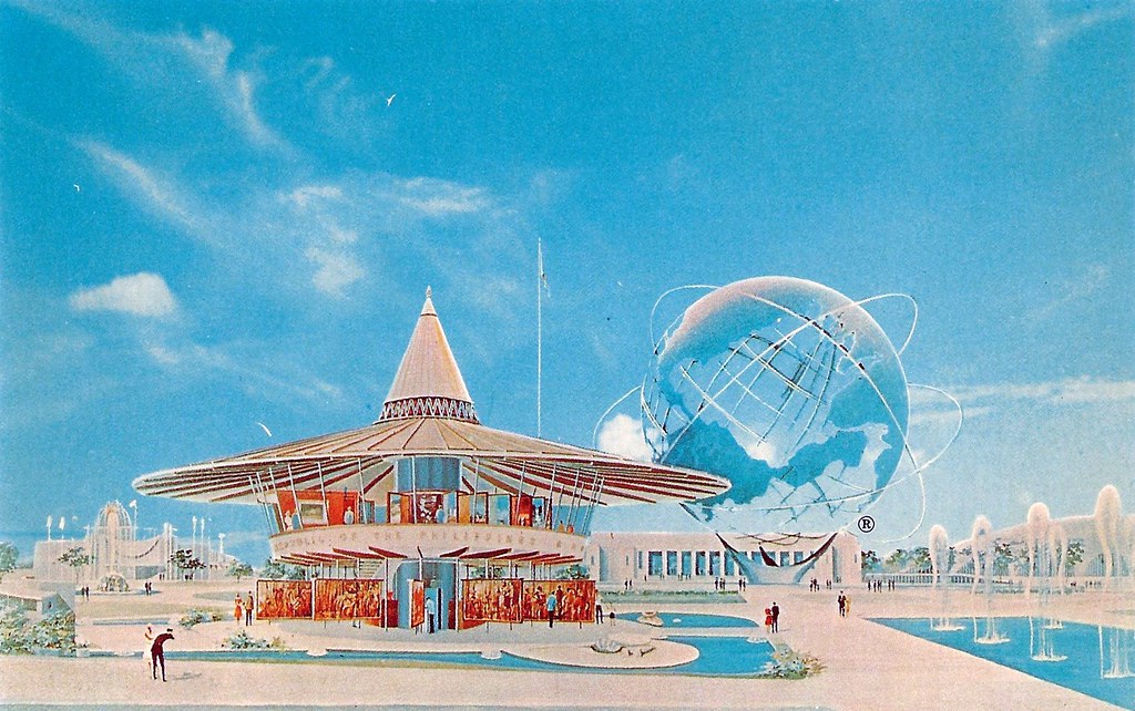 Vintage 1964 1965 New York World's Fair Postcard, The Ph… Flickr