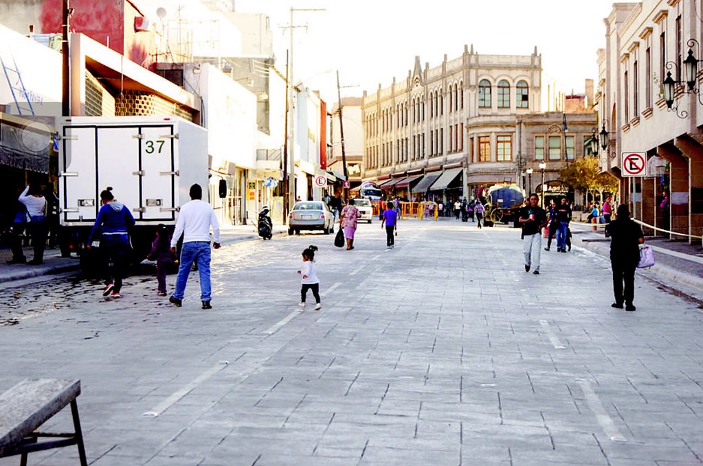 Centro de Saltillo. Imagen de Periódico Vanguardia.n Flickr