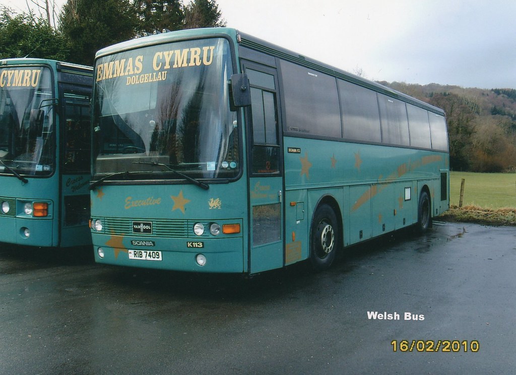 Emmas Dolgellau RIB7409 (K502DVT) Scania K113 Van Hool Ali… Flickr