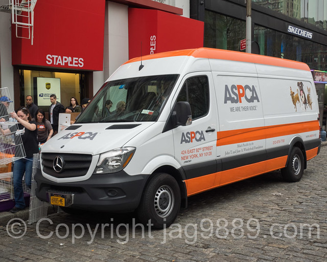 ASPCA Mobile Animal Clinic Van, Union Square, New York City a photo