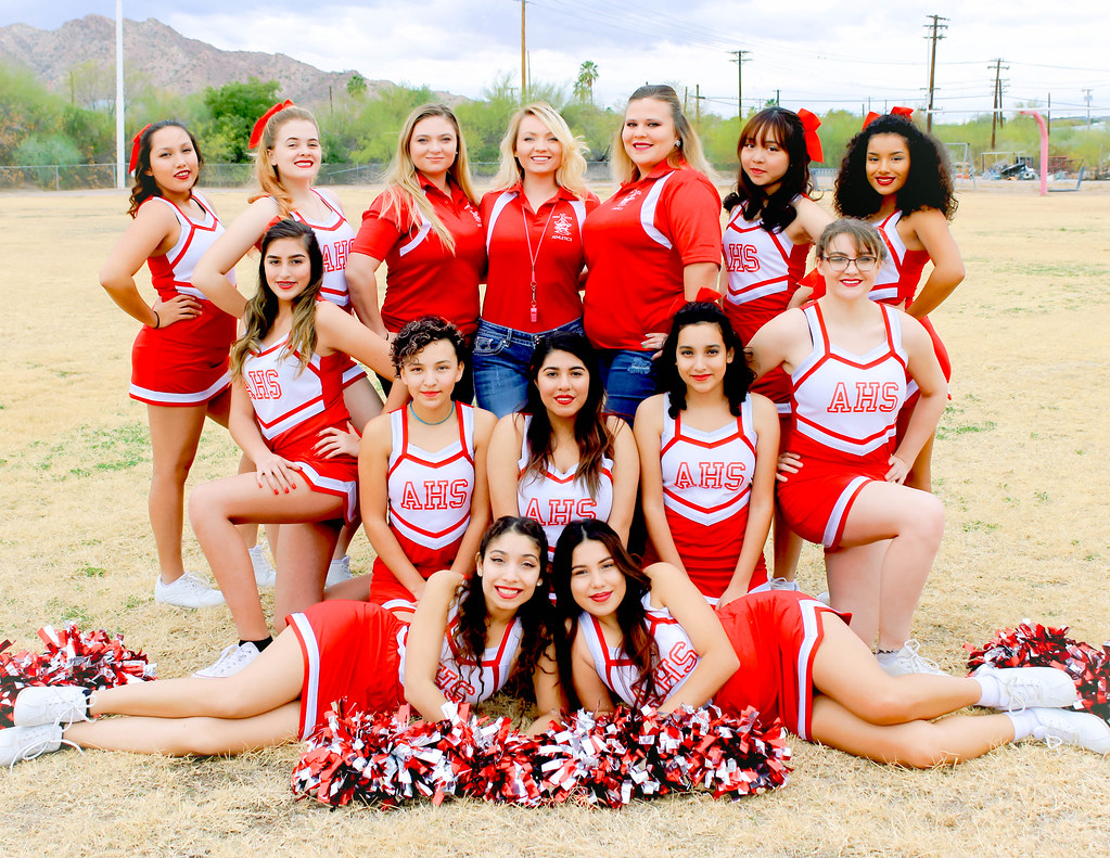 A.H.S. Cheer Football 2016 AJO HIGH SCHOOL CHEERLEADERS FO… Flickr