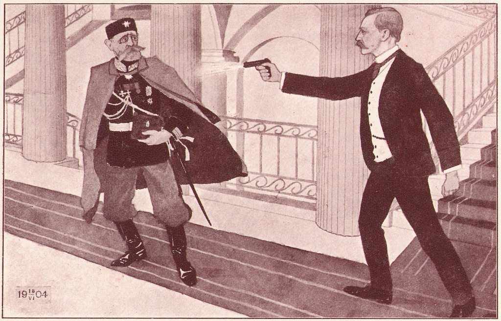 Eugen Schauman ampuu Nikolai Bobrikovin a photo on Flickriver