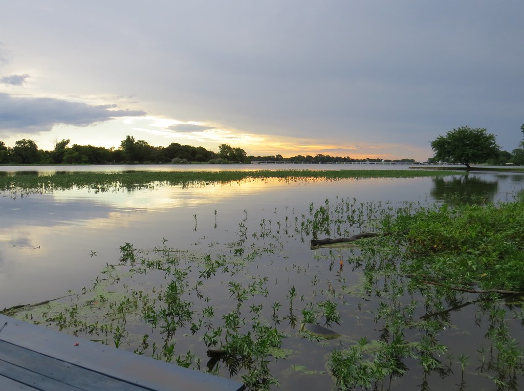 Waxahachie Lake from Ted's place The point on the right wa… Flickr