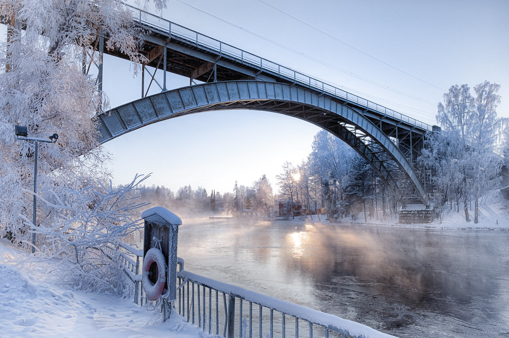 Frozen Bridge Instagram Jarno Savinen Flickr