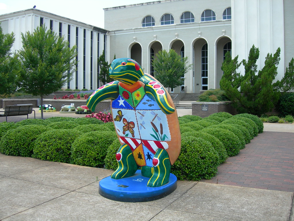 Albany Turtles There are multiple turtle statues throughou… Flickr