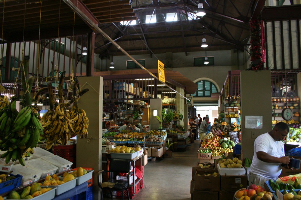 Market in Puerto Rico Inside the covered area of the Plaza… Flickr