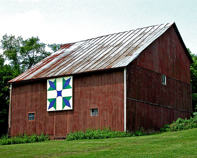 Quilt Barn South of McArthur. Ohio on SR93. Don O'Brien Flickr