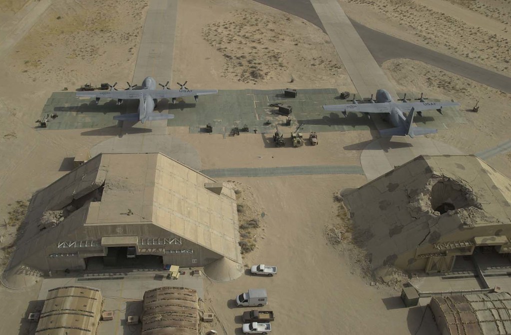 Bombed out bunkers in Kuwait Jesse Flickr