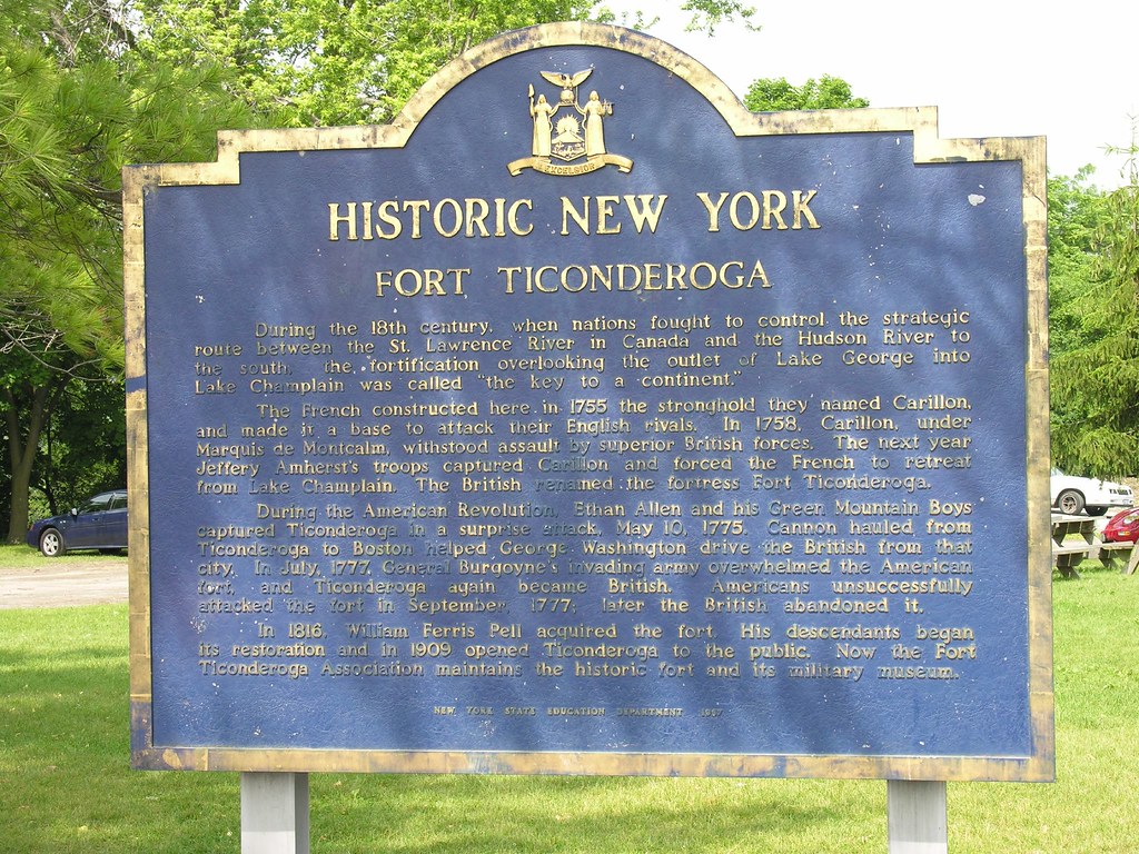 Historic New York Fort Ticonderoga a photo on Flickriver