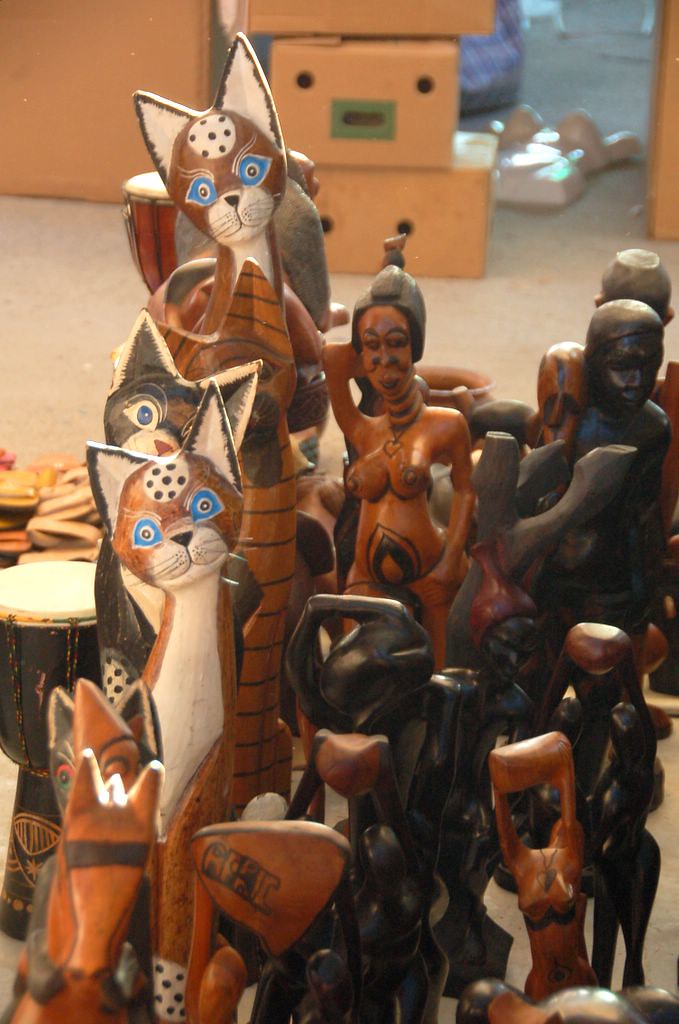 At the Fair African art ..on display at the vast covered m… Flickr