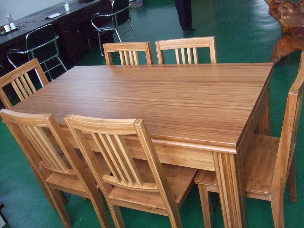 Bamboo furniture Traditional bamboo furniture uses section… Flickr