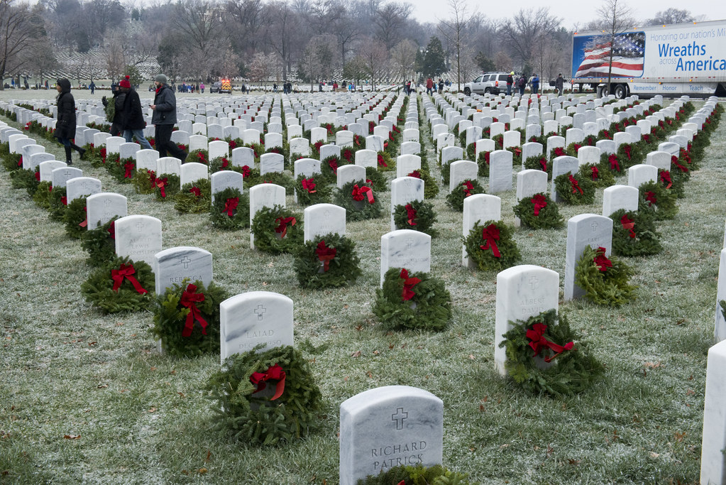 Wreaths Across America in Arlington National Cemetery Flickr