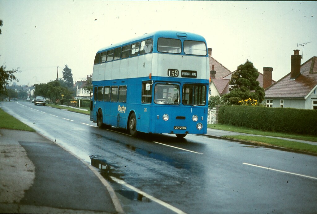 BS2919 UCH216G NORMANTON LANE LITTLEOVER DERBY 09.1980 Flickr