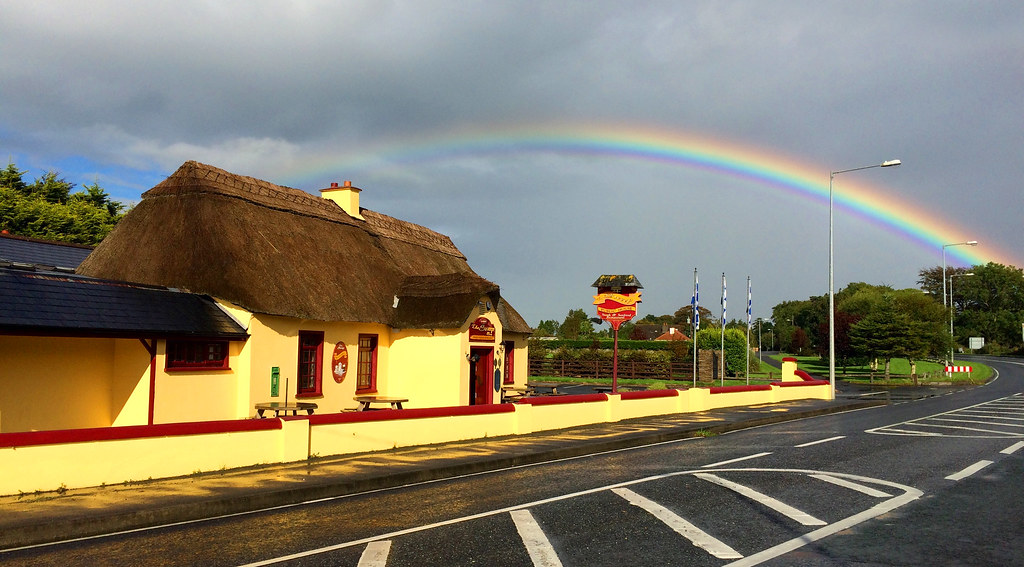 Somewhere over the rainbow The Sweep Bar, Kilmeaden, Cou… Flickr