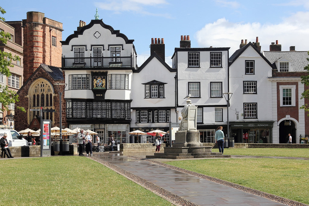 Listed buildings in Cathedral Close, Exeter, Devon, UK Flickr