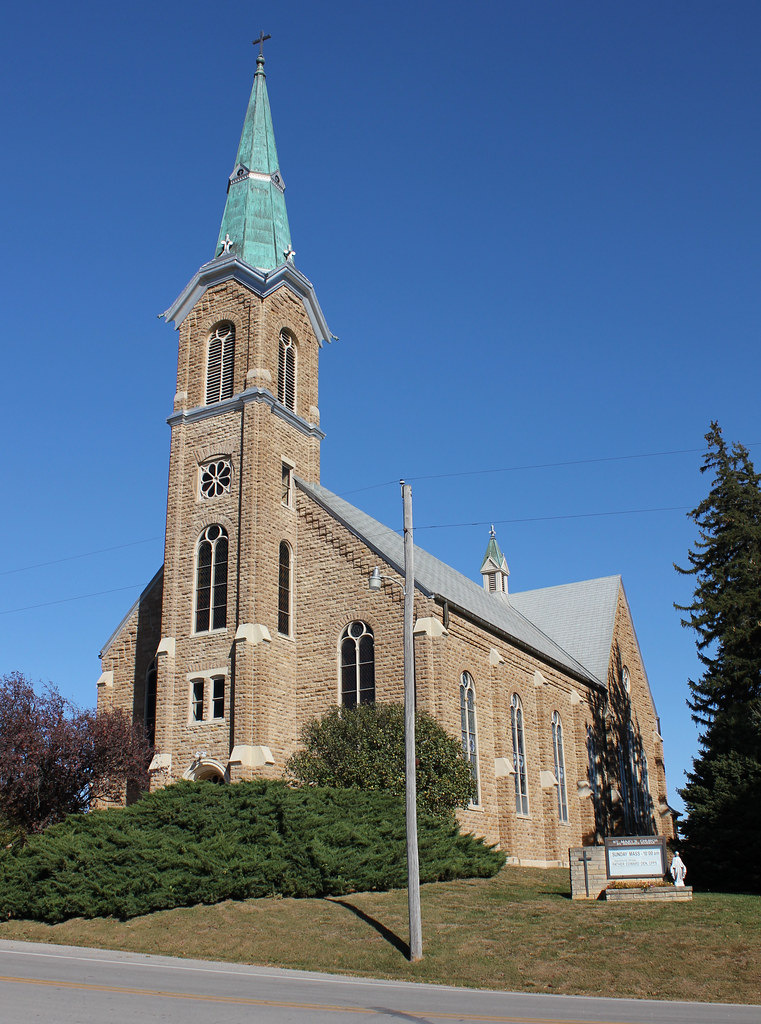 St. Mary's Catholic Church St. Benedict, KS The historic… Flickr