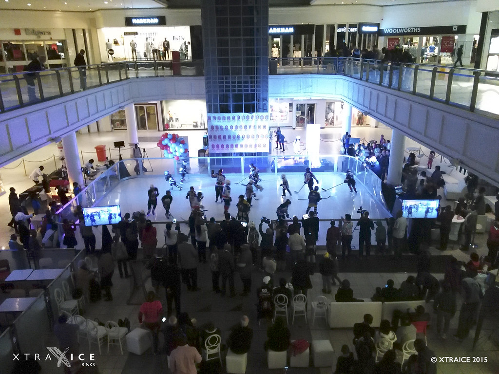 Synthetic ice rink in South Africa Xtraice has installed a… Flickr