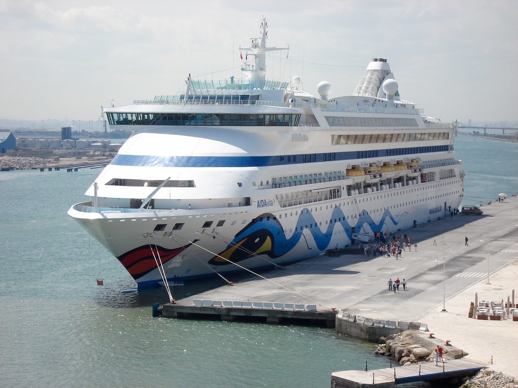 Cruise Ship AidaVita in La Goulette / Tunis Tunisia Flickr