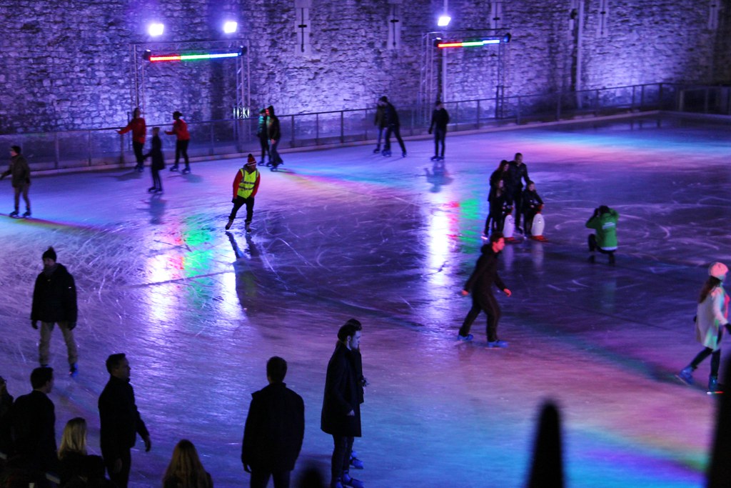 Tower of London Ice rink, London C. Flickr