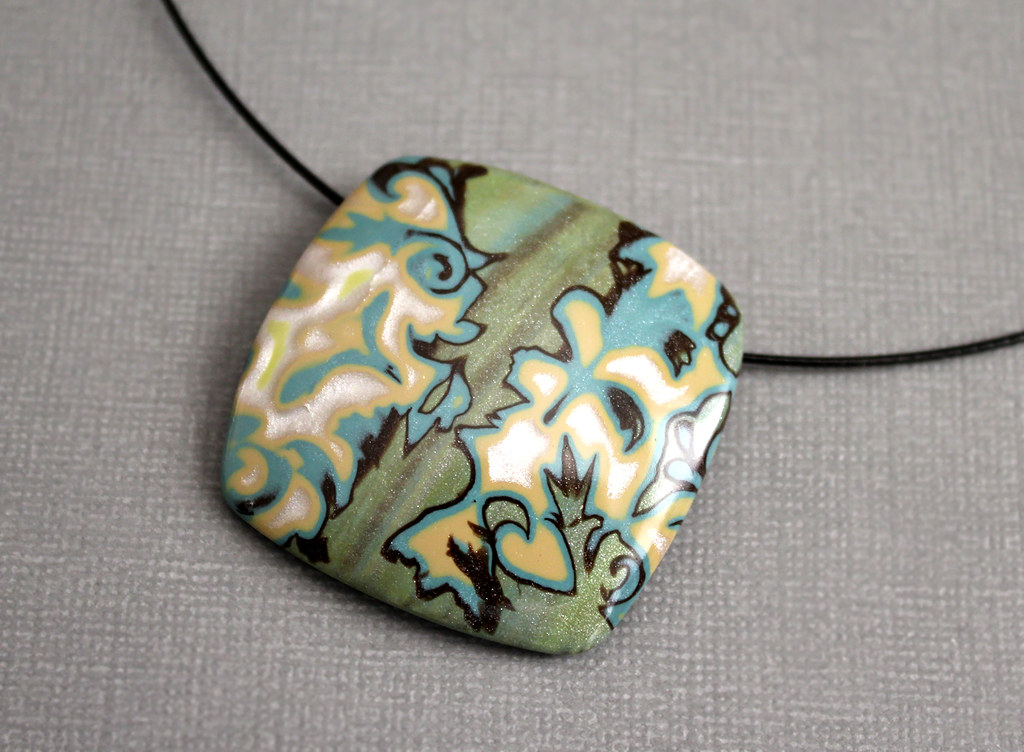 Polymer clay jewelry Contemporary jewelry Susana Paredes Flickr