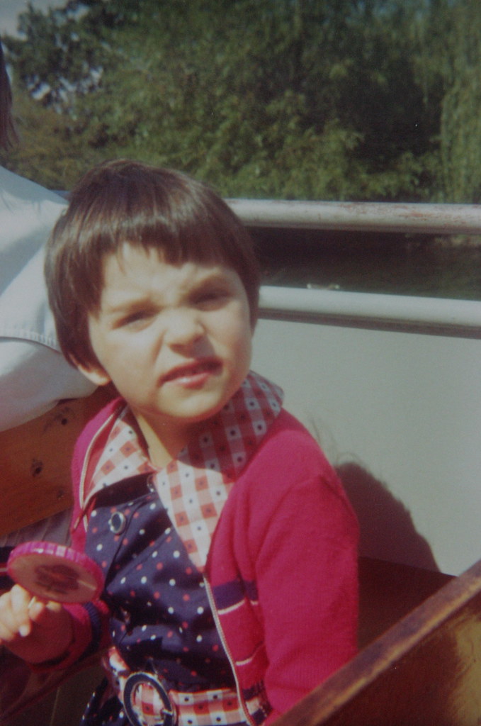 Denise, after I cut her hair while she was sleeping Flickr