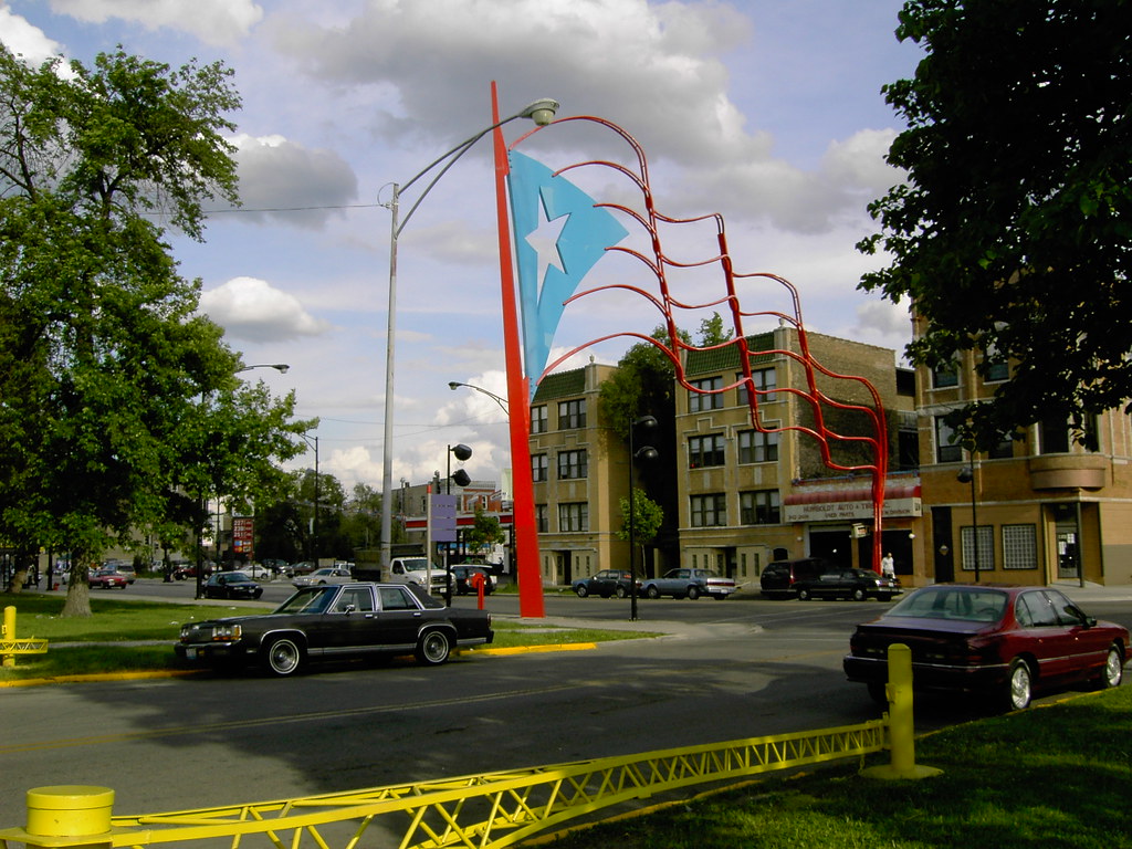 Humboldt Park (Puerto Rican) Entrance on Division Street Flickr