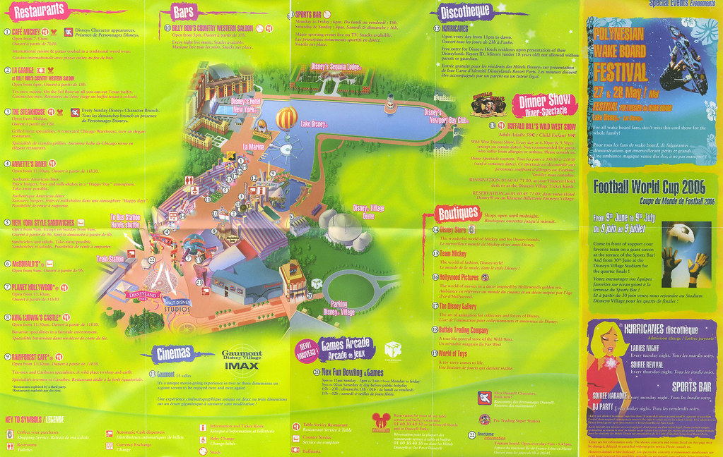 Disney Village Map Disneyland Paris trip Sunday June 11 a… Flickr