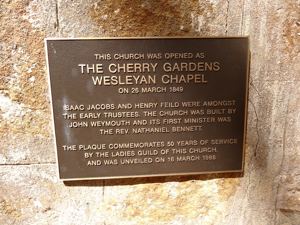 Cherry Gardens Wesleyan Methodist Church built in 1849. Flickr