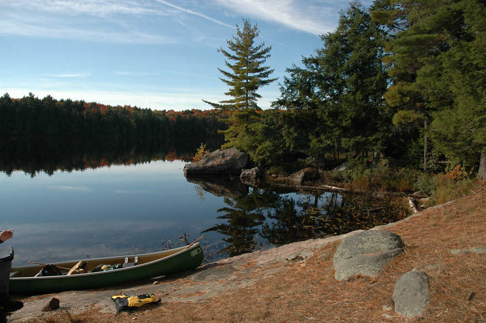 Kawartha Highlands Canoe on Shore Ontario Parks Flickr