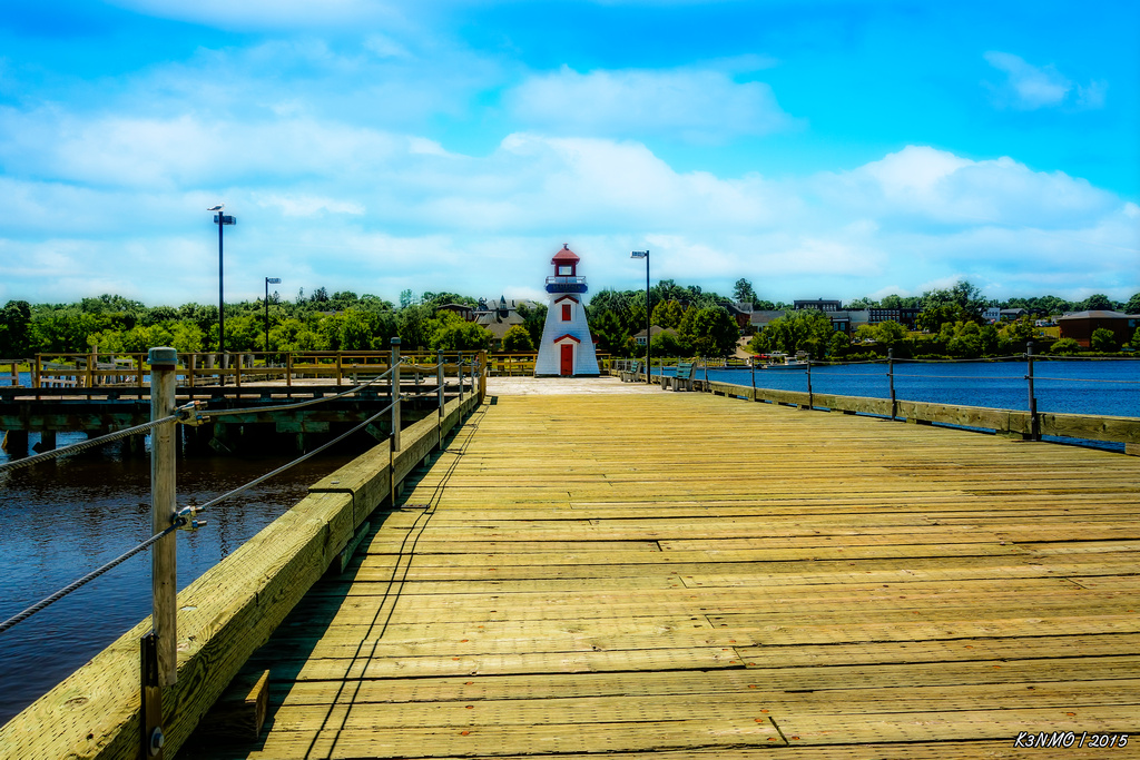 Lighthouse at St Stephen, New Brunswick The border town of… Flickr