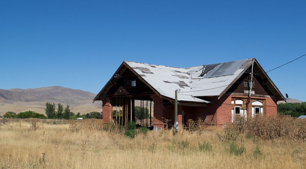 Idaho Weiser Flat Grange (0124) Abandoned Weiser Flat Gra… Flickr