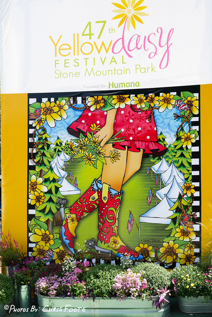 Yellow Daisy Festival 2015, Stone Mountain, GA Chris F Flickr