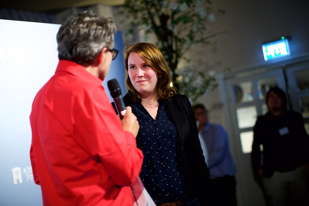 Frénk van der Linden en Stephanie Versteeg bij de NVJ Nach… Flickr