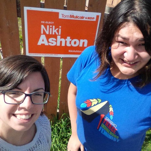 The Orange wave in Nelson House! Niki Ashton Flickr