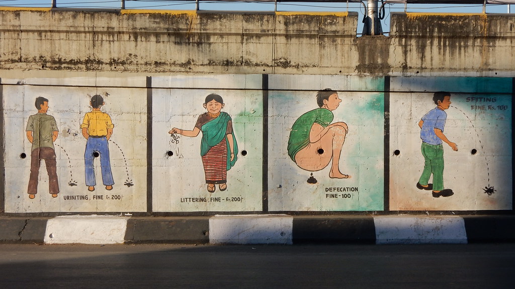 Crime and punishment For "uriniting" and littering the fin… Flickr