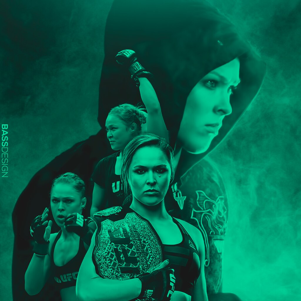 Ronda Rousey By Bass Bass Design Flickr